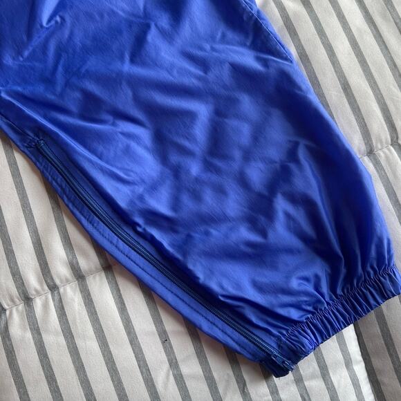 Y2K Nike Women's Bright Blue Monochrome Windbreaker Jogger Pants Medium Nylon - Picture 7 of 7